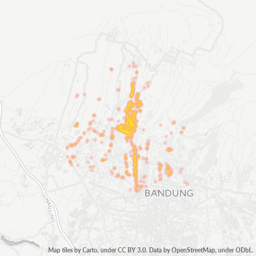 40154 Peta Panas Densitas Bisnis
