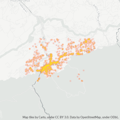 37738 Business Density Heatmap
