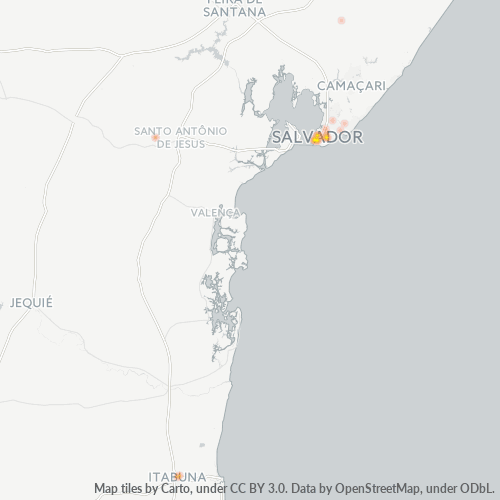 40110-000 Heatmap de Densidade da Empresa