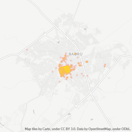 17014-000 Heatmap de Densidade da Empresa