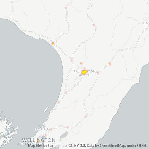 4414 Business Density Heatmap