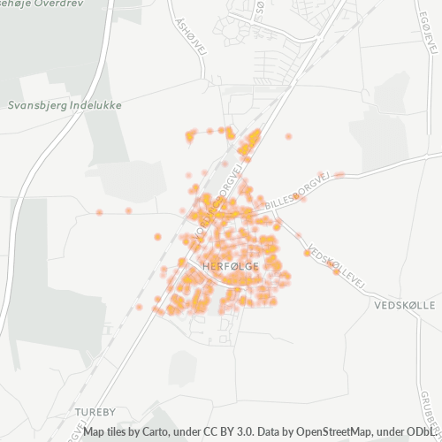 4681 Heatmap over forretningstæthed