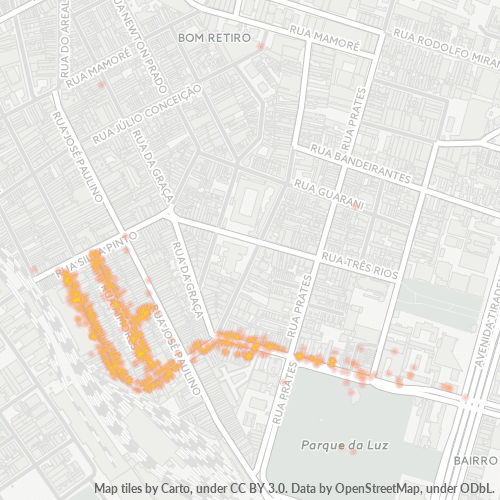 01122-000 Heatmap de Densidade da Empresa