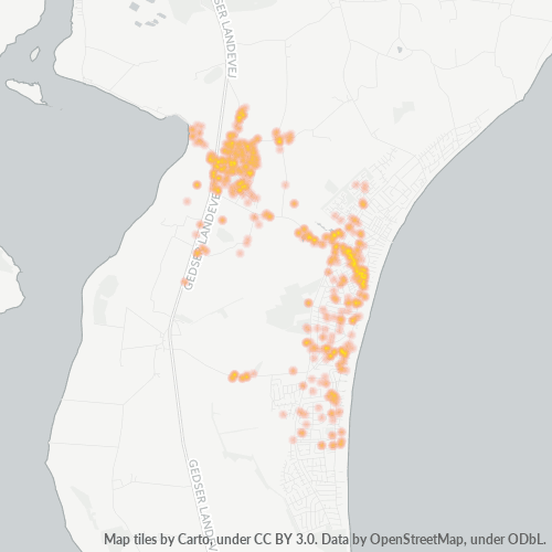 4873 Heatmap over forretningstæthed