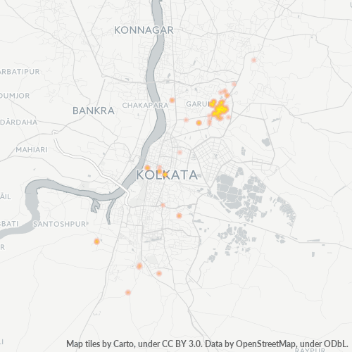 700080 Business Density Heatmap
