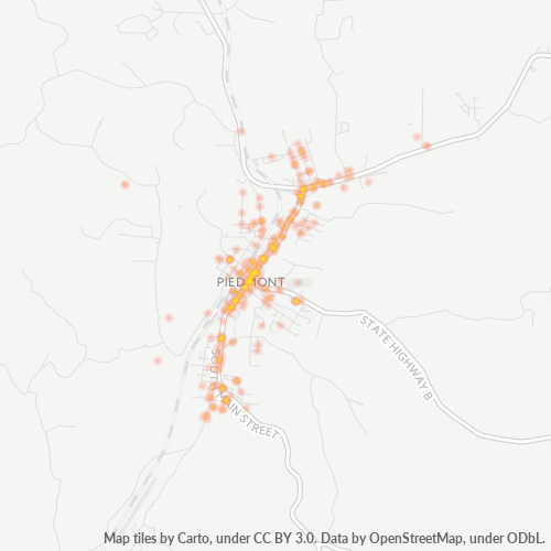 63957 Business Density Heatmap
