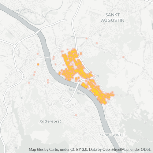 53227 Standortdichte-Heatmap