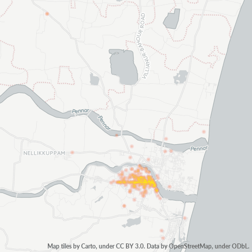 607002 Business Density Heatmap
