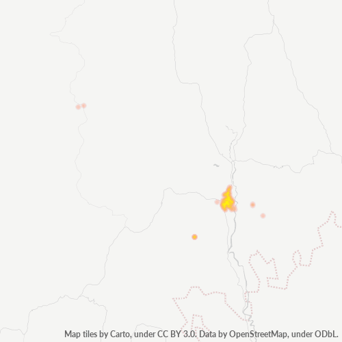 765001 Business Density Heatmap