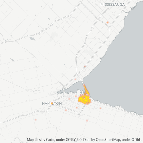 L8H Business Density Heatmap