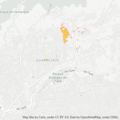 07141-000 Heatmap de Densidade da Empresa