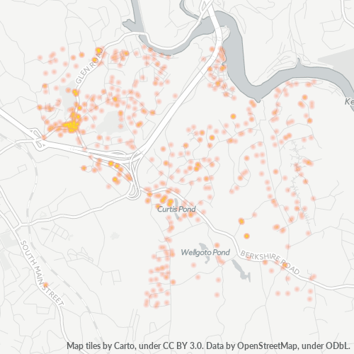 06482 Business Density Heatmap