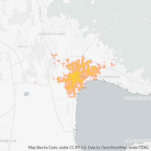 8360 Vállalati sűrűségi térkép