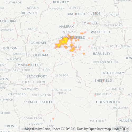 HD7 Business Density Heatmap
