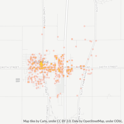 52748 Business Density Heatmap