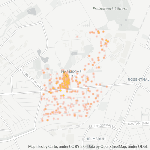 13439 Standortdichte-Heatmap