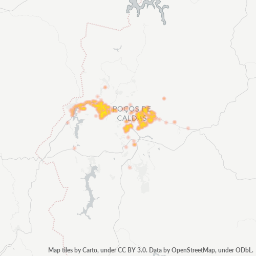 37704-000 Mapa de calor de densidad empresarial