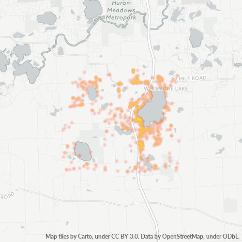 48189 Business Density Heatmap