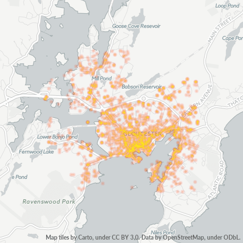 01930 Business Density Heatmap