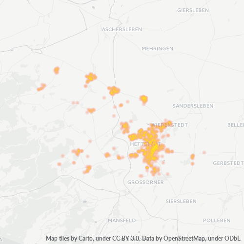 06333 Standortdichte-Heatmap