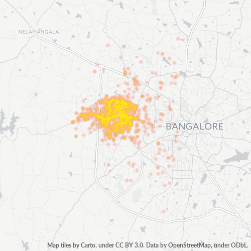 560091 Business Density Heatmap