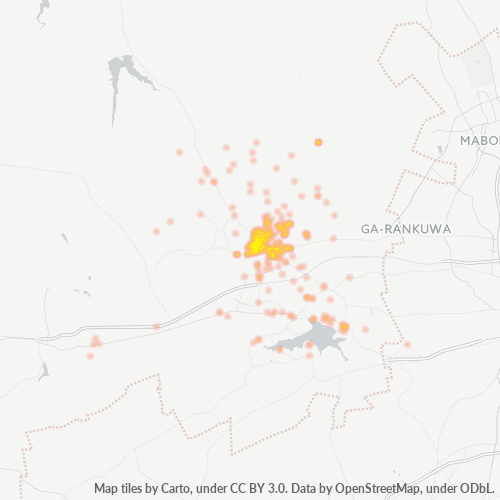 0250 Hittekaart vir Besigheidsdigtheid