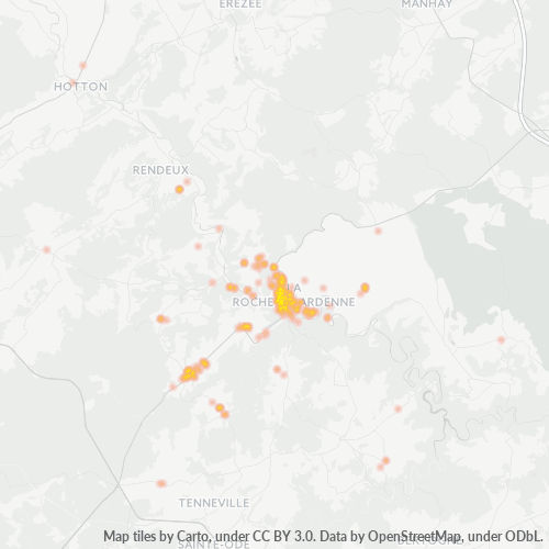 Code Postal 6980 - La Roche-en-Ardenne, Région wallonne - Cybo