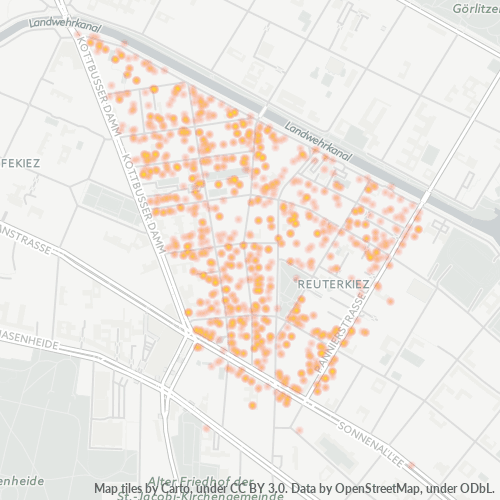 Heatmap für plz 12047