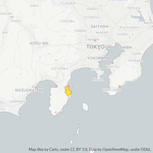 414 事業密度ヒートマップ