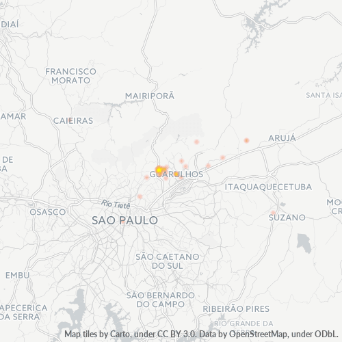 07071-000 Heatmap de Densidade da Empresa