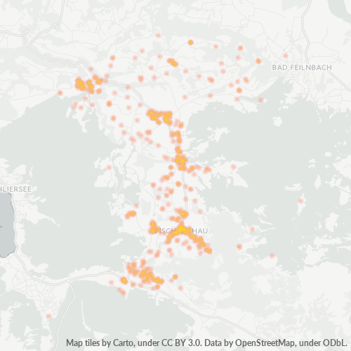Heatmap für plz 83730