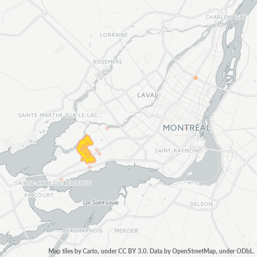 H9H Business Density Heatmap