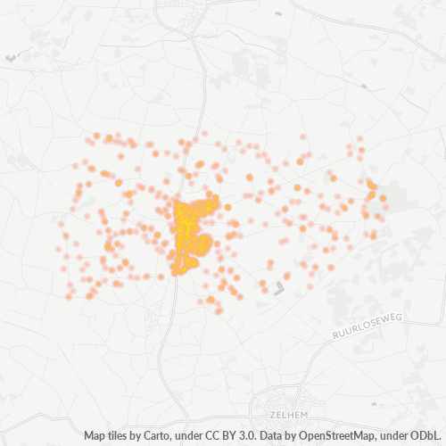 7255 Heatmap Bedrijfsdichtheid