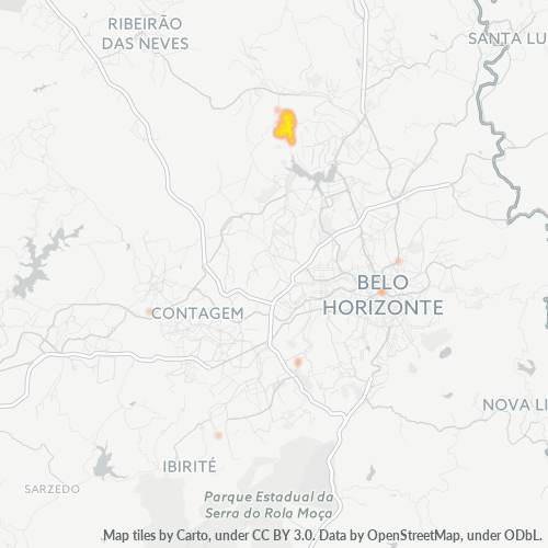 31580-000 Heatmap de Densidade da Empresa