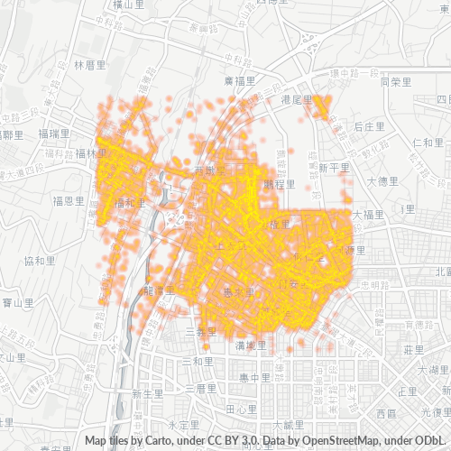 407 商業密度熱圖