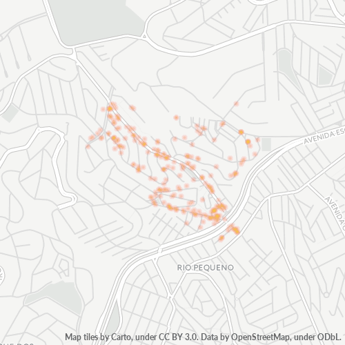 05386-000 Heatmap de Densidade da Empresa