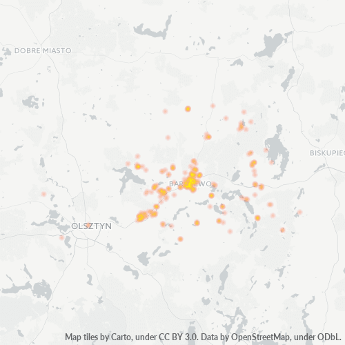 11-010 Mapa intensywności działalności gospodarczej