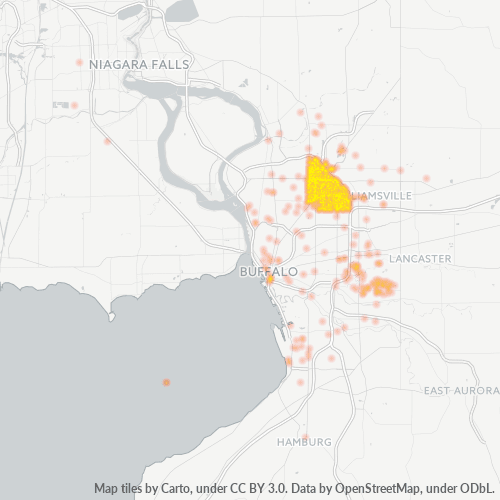 14226 Business Density Heatmap