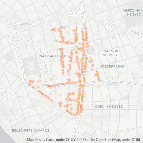 1085 Vállalati sűrűségi térkép