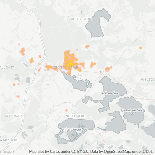 Heatmap für plz 01983