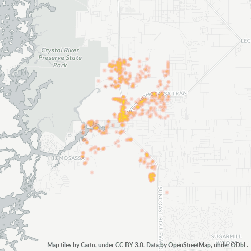 34448 Business Density Heatmap
