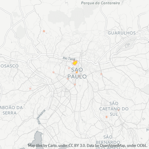 01126-000 Mapa de calor de densidad empresarial