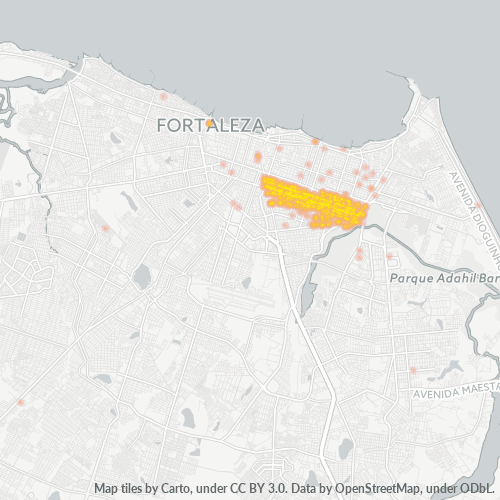 60135-000 Mapa de calor de densidad empresarial