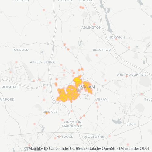 WN3 Business Density Heatmap