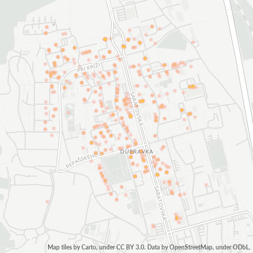 841 02 Teplotná mapa obchodnej hustoty
