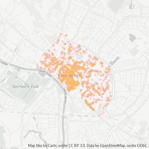 7001 Heatmap Bedrijfsdichtheid