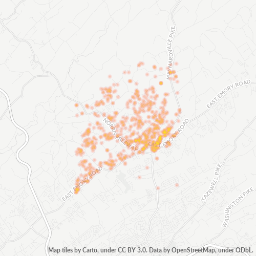 37938 Business Density Heatmap