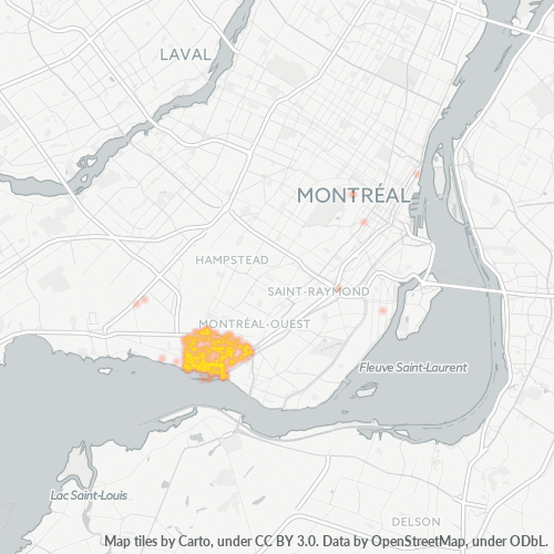 H8S Business Density Heatmap