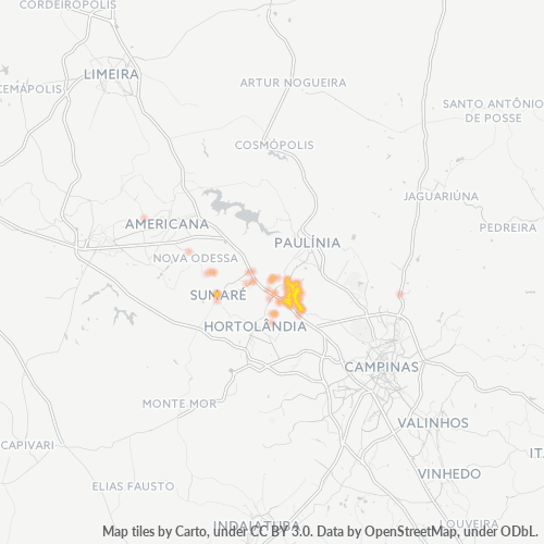 13179-000 Heatmap de Densidade da Empresa