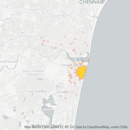 600090 Business Density Heatmap